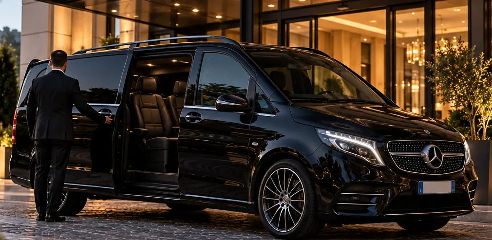 Mercedes Classe V con autista